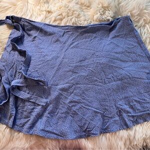Brandy Melville Blue wrap skirt New with Tags